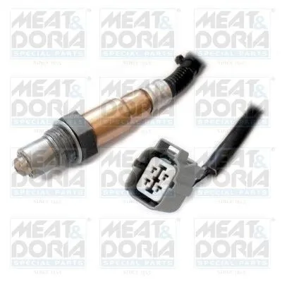 Produktbild von MEAT & DORIA Lambdasonde für HONDA CIVIC VII Hatchback (EU, EP, EV) an Abgaskrümmer Regelsonde Diagnosesonde 790mm 81077