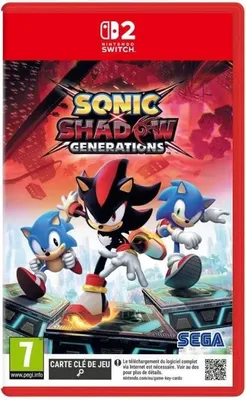 Productafbeelding van Videogame Sonic X Shadow Generations, Nintendo Switch, Twee unieke ervaringen, Shadow the Hedgehog