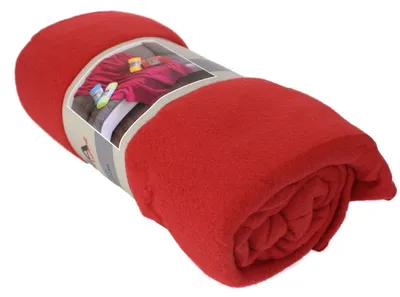 Produktbild von Decke Fleecedecke 130x170cm Polarfleece 14 versch. Unifarben Wohndecke