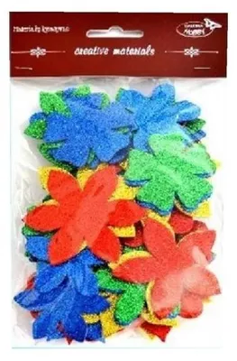 Image de Fleurs pailletées, 60 pièces - Galeria Hobby