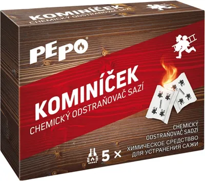 Productafbeelding van Chemische roetverwijderaar KOMINÍČEK, 5 x 14 gram