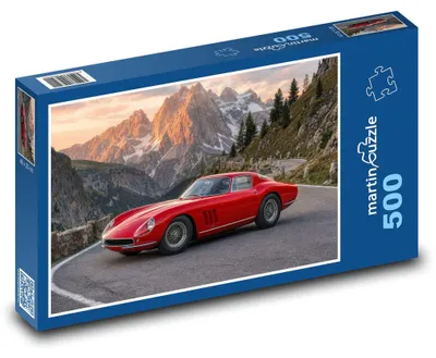 Obrázek produktu pro Puzzle 500 Sportovní vůz v horách - martinpuzzle
