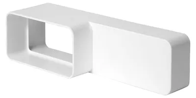 Productafbeelding van Europlast KS25-15 – Kunststof kanaalverbinder, 220x55mm - 110x55mm