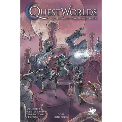 Produktbild von QuestWorlds Hardcover - Tabletop-Rollenspiel - EN Edition
