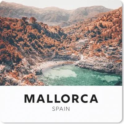 Produktbild von MuchoWow® Mauspad Mousepad Mallorca - Spanien - Natur 30x30 cm - Mousepads - Maus Mat - Pad - Mausunterlage - Gaming