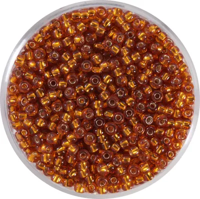 Produktbild von Miyuki-Rocailles, 2,2mm, 12g silverlined topas