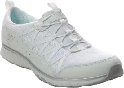 Immagine prodotto di Scarpe da corsa SKECHERS da donna bianche - Modello 104281-WSL 36 EU