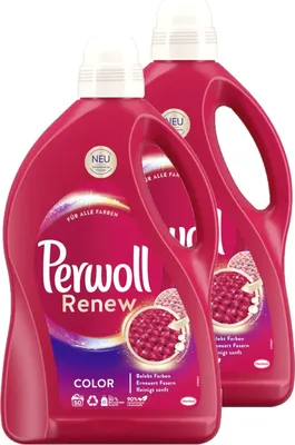 Produktbild von Perwoll Renew Color 2x50 Waschladungen Waschmittel Farben Feinwaschmittel Frisch