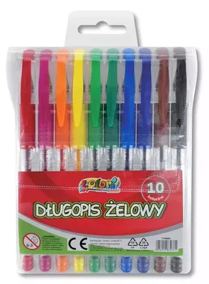 Produktbild von Gelstift Penmate Kolori, 10 Farben