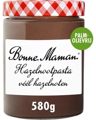 Produktbild von Bonne Maman Haselnusspasta 580g – cremiger, veganer Haselnussaufstrich, glutenfrei