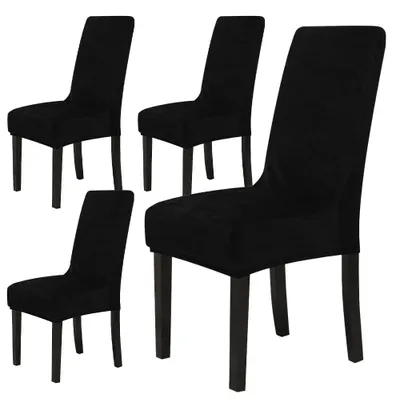 Produktbild von Solidchoice – Set aus 4 Samtbezügen für Esszimmerstühle