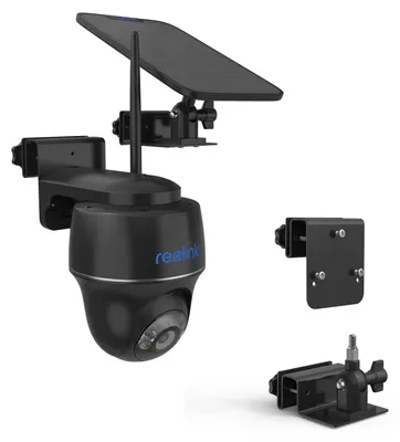 Immagine prodotto di Supporto per telecamera e pannello solare, adatto per telecamere da 3MP, 4MP, 2K, 5MP e 4K/8MP