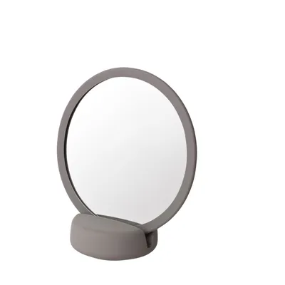Immagine prodotto di Blomus SONO Kosmetikspiegel, Schminkspiegel, Badezimmerspiegel, Keramik, Silikon, satellite, 69161