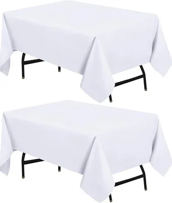Produktbild von Polyester Tischdecke 132 x 180 cm - Maschinenwaschbar - Ideal für Feste und Veranstaltungen