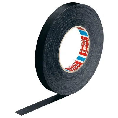 Obrázek produktu pro tesa textilní páska černá 19,0 mm x 50,0 m 1 role