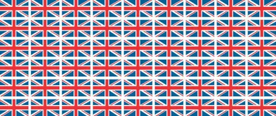 Produktbild von Mini Aufkleber Set - Pack glatt - 20x12mm - selbstklebender Sticker - United Kingdom - Großbritannien - Flagge / Banner / Standarte fürs Auto, Büro, zu Hause und die Schule - 54 Stück