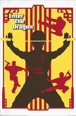 Produktbild von Poster Warner Bros Enter the Dragon 61x91.5cm