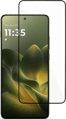 Produktbild von Motorola Edge 70 Displayschutz - Coverup Full-Cover 9H Panzerglas - Schwarz