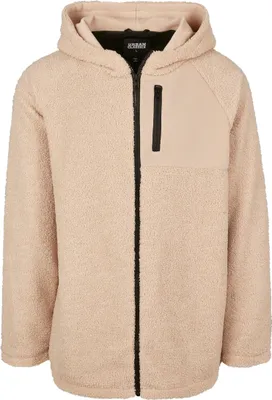 Immagine prodotto di Urban Classics - Giacca invernale SHERPA con cappuccio sabbia - S