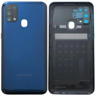 Produktbild von Samsung Akku Deckel Batterie Cover Galaxy M31 M315F GH82-22412A Blau Ocean Blue