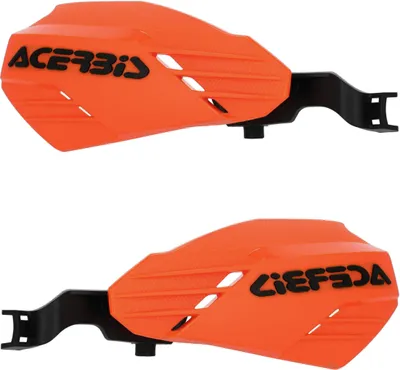 Image de ACERBIS Protège-mains ouverts Orange/Noir K-Linear