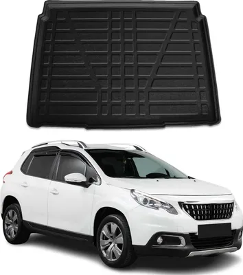 Image de Bac de coffre pour Peugeot 2008 2018-2025 caoutchouc TPE noir