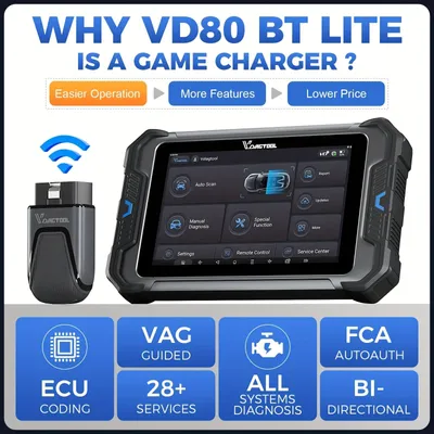 Immagine prodotto di Scanner OBD2 - Lettore di codici per auto - Dispositivo di diagnostica - Lettore di errori - Dispositivo di lettura dati - Wi-Fi, wireless