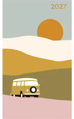 Produktbild von Taschenkalender Youngtimer Vanlife 2027