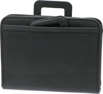 Produktbild von Akten Tasche Schreimappe Querformat 37 x29x6cm Groß Schwarz Davidts Bowatex