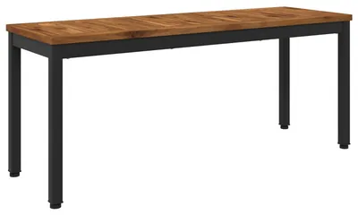 Productafbeelding van vidaXL Tuinbank, 108,5 x 35 x 45 cm, massief acaciahout, rechthoekig