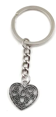 Obrázok produktu pre Prívesok na kľúče Onwomania - "Heart frame love" - kovový prívesok pre šťastie ideálny ako darček, napr. pre vašu najlepšiu priateľku, mamu