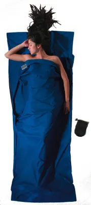 Produktbild von Cocoon TravelSheet Rechteckiger Schlafsack Baumwolle Blau