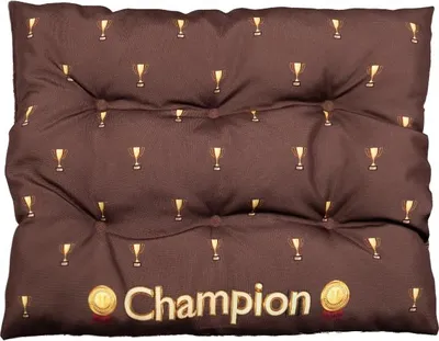 Obrázek produktu pro Pelíšek pro psa L 60x50cm Champion - hnědý