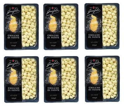 Produktbild von 6x Pasta Garofalo Chicche di Patate Nudeln Italienische Kleine Kartoffelklöße 500g