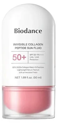 Productafbeelding van Biodance Invisible Collageen Peptide Zonnevloeistof SPF 50+ PA++++, 50 ml