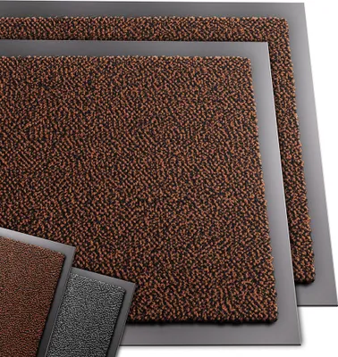 Produktbild von VOUNOT Schmutzfangmatte, Fußmatte, Braun-schwarz 40x60cm