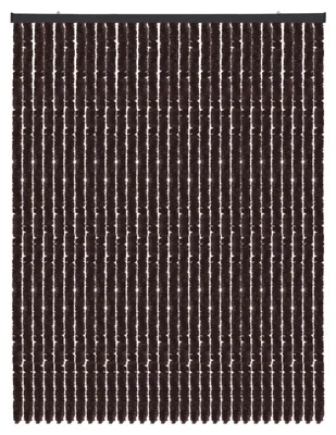 Productafbeelding van Fluwelen gordijn, 56x185 cm - 140x220 cm - eBay, effen bruin - 140x220 cm