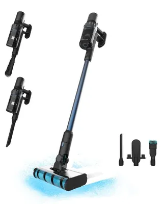 Obrázok produktu pre Cecotec Conga Rockstar 5500 Hurricane, Tyčový vysávač 2 v 1, Bezvreckové, Čierna, Obdĺžnikový, Suché a mokré, Cyklónový