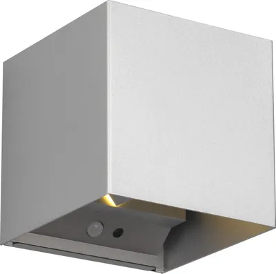 Immagine prodotto di Lampada da parete ricaricabile color titanio con sensore di movimento incorporato LED 1W TALENT RL