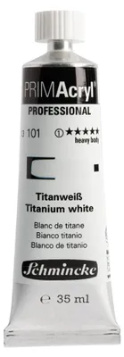 Schmincke PRIMAcryl Titanweiss 35ml Acrylfarbe 13 101 009