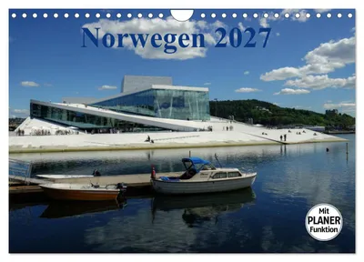 Produktbild von Norwegen und seine Schönheiten 2027 (Wandkalender 2027 DIN A4 quer), CALVENDO Monatskalender
