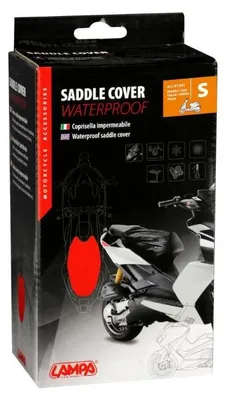 Produktbild von Lampa 91252, Teilkasko, Motorrad, Schwarz, 550 mm, 670 mm, 145 mm