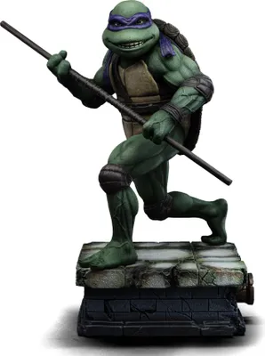 Zdjęcie produktu dla Teenage Mutant Ninja Turtles Art Scale Statue 1/10 Donatello 18 cm