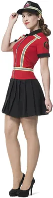 Produktbild von L3201270-38 Damen Feuerwehrkostüm Feuerwehrkleid Gr.38