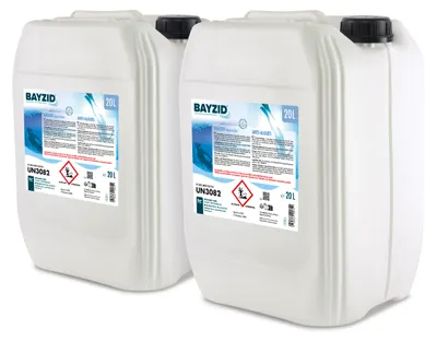 Produktbild von 2x20 L BAYZID® Algizid Poolpflegemittel gegen Algen für einen sauberen Pool