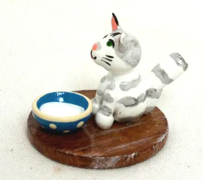 Produktbild von Hubrig - 1 Stück Miniatur Naschkätzchen ca. 2,5 cm