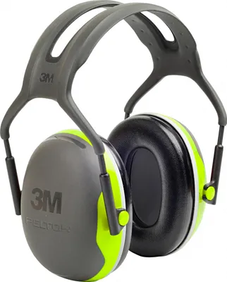 Produktbild von 3M Gehörschutz X4 Kapseln fluoreszierend EN352-1 SNR 33dB - X4A