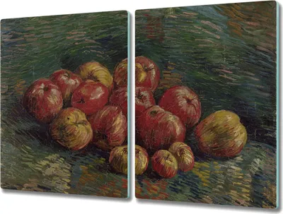 Produktbild von Coloray Schneidebrett Herdabdeckplatte 2x40x52 cm Kochplattenabdeckung Küchenbrett Hackbrett - Van Gogh Stillleben