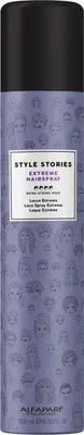 Zdjęcie produktu dla Alfaparf Milano Style Stories Extreme Hairspray mocno utrwalający lakier do włosów 500 ml