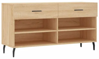 Obrázek produktu pro vidaXL Lavice na boty Sonoma dub 102x35x55 cm výrobek z odvozeného dřeva